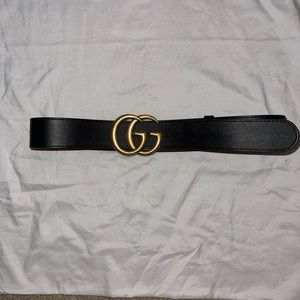Gucci GG Marmont Leather Belt